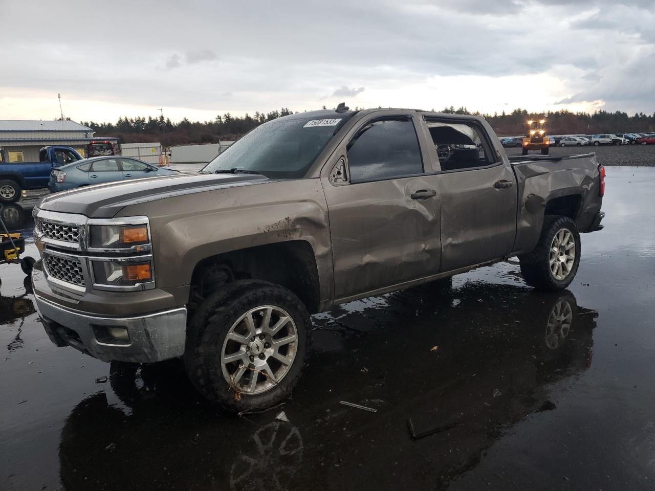 Изображение 1 2014 CHEVROLET SILVERADO K1500 LT 2014 с VIN 3GCUKREC0EG213312