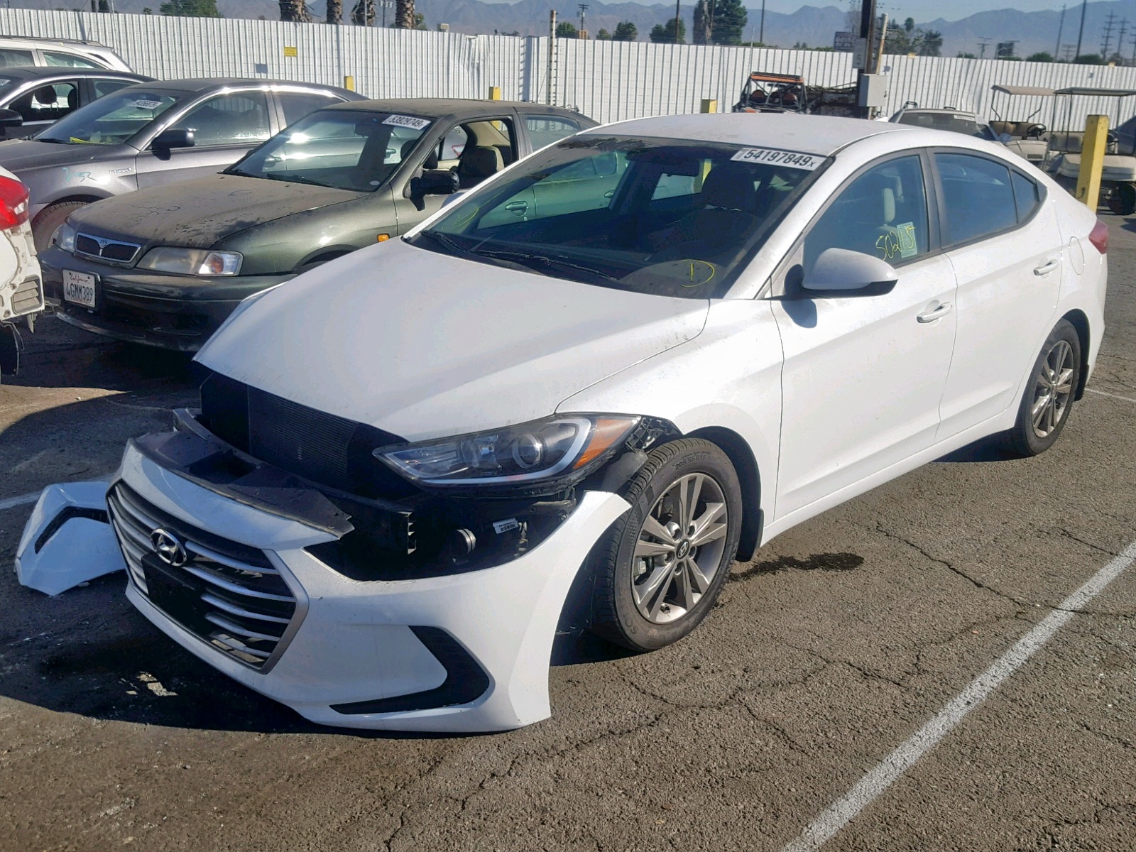 Изображение 2 2017 HYUNDAI ELANTRA SE 2017 с VIN 5NPD84LF9HH199047