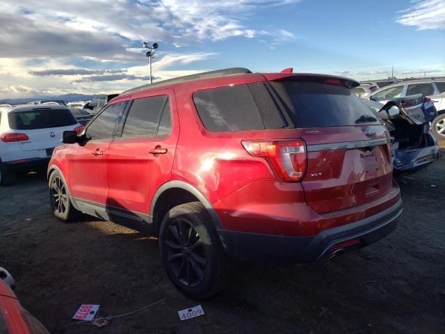 Image 2 of 2017 FORD EXPLORER XLT 2017 with VIN 1FM5K8D88HGC75743