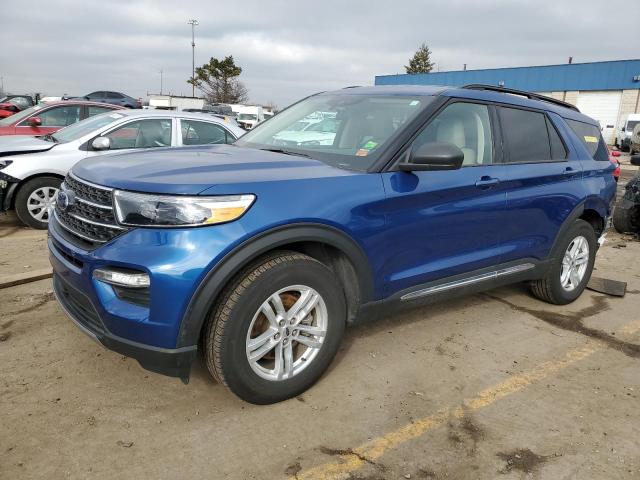 Obraz 1 z 2022 FORD EXPLORER XLT 2022 z VIN 1FMSK8DH7NGB51459