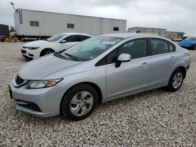 Image 1 of 2013 HONDA CIVIC LX 2013 with VIN 2HGFB2F55DH556858