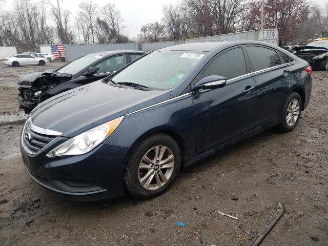 Изображение 1 2014 HYUNDAI SONATA GLS 2014 с VIN 5NPEB4ACXEH840975