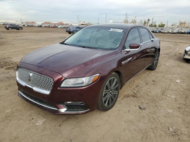 Изображение 1 2017 LINCOLN CONTINENTAL RESERVE 2017 с VIN 1LN6L9NP8H5620892