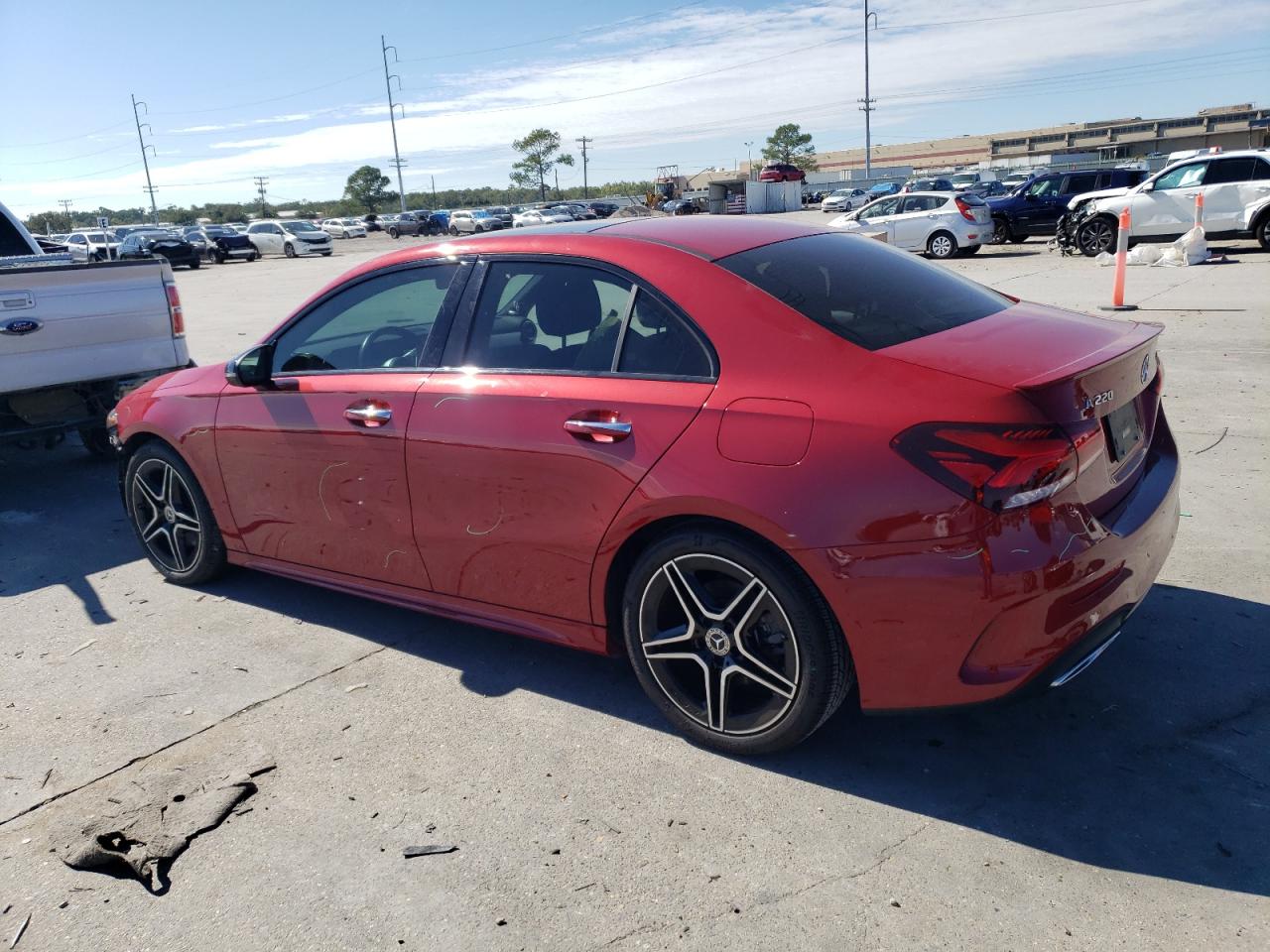 Image 3 of 2021 MERCEDES-BENZ A 220 4MATIC 2021 with VIN W1K3G4FB7MJ298920