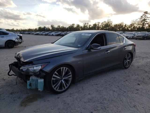 Image 1 of 2018 INFINITI Q50 LUXE 2018 with VIN JN1EV7AR2JM437167