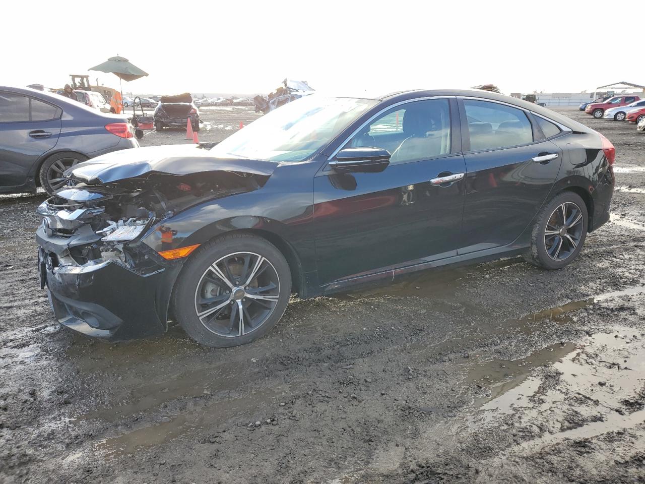 Image 1 of 2016 HONDA CIVIC TOURING 2016 with VIN 2HGFC1F95GH643531