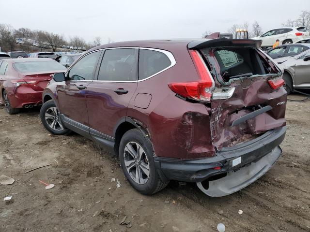 Image 2 of 2019 HONDA CR-V LX 2019 with VIN 2HKRW6H34KH200828