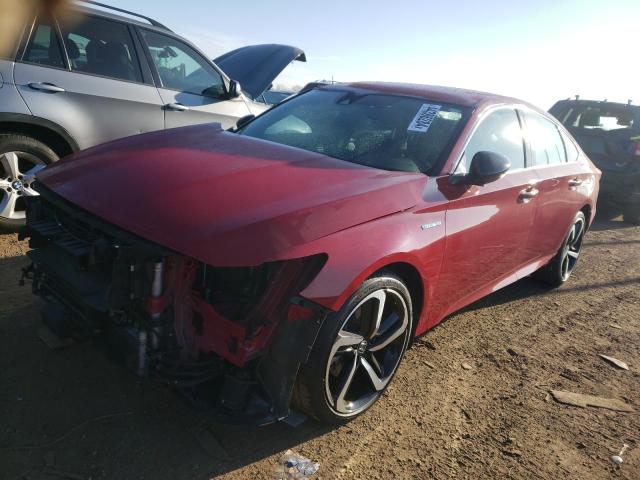 Изображение 1 2022 HONDA ACCORD HYBRID SPORT 2022 с VIN 1HGCV3F27NA019009