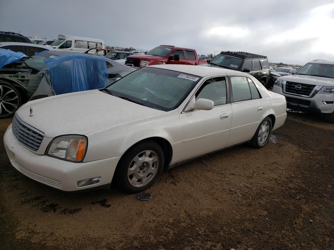 Image 1 of 2002 CADILLAC DEVILLE  2002 with VIN 1G6KD54YX2U160038