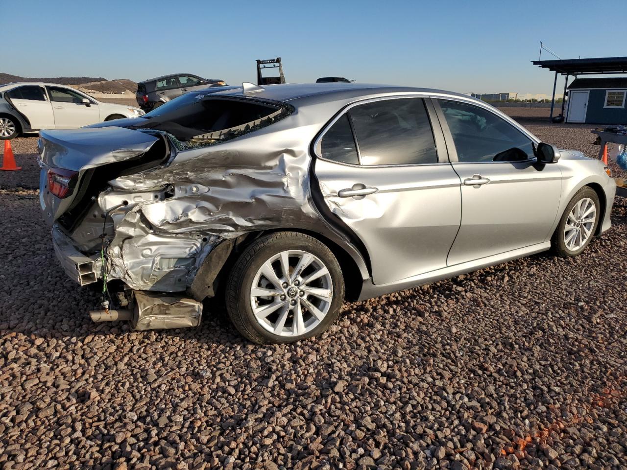 Image 3 of 2021 TOYOTA CAMRY LE 2021 with VIN 4T1C11AK1MU479250