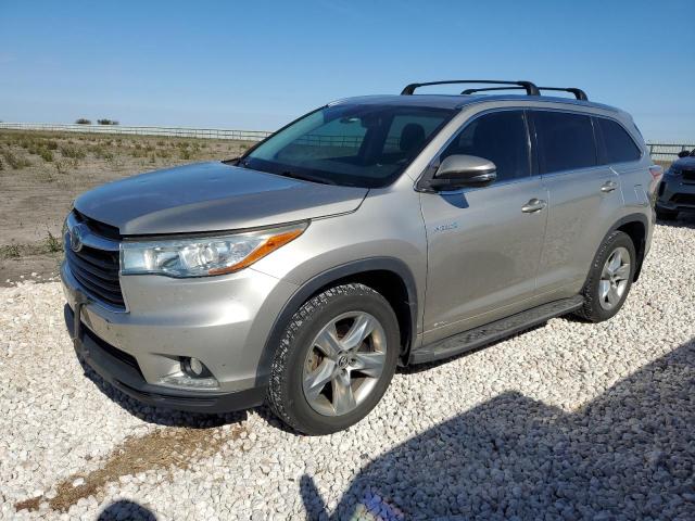 Image 1 of 2016 TOYOTA HIGHLANDER HYBRID LIMITED 2016 with VIN 5TDDCRFH1GS014345