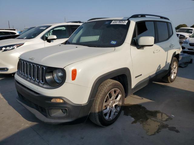 Image 1 of 2018 JEEP RENEGADE LATITUDE 2018 with VIN ZACCJABB3JPG80521