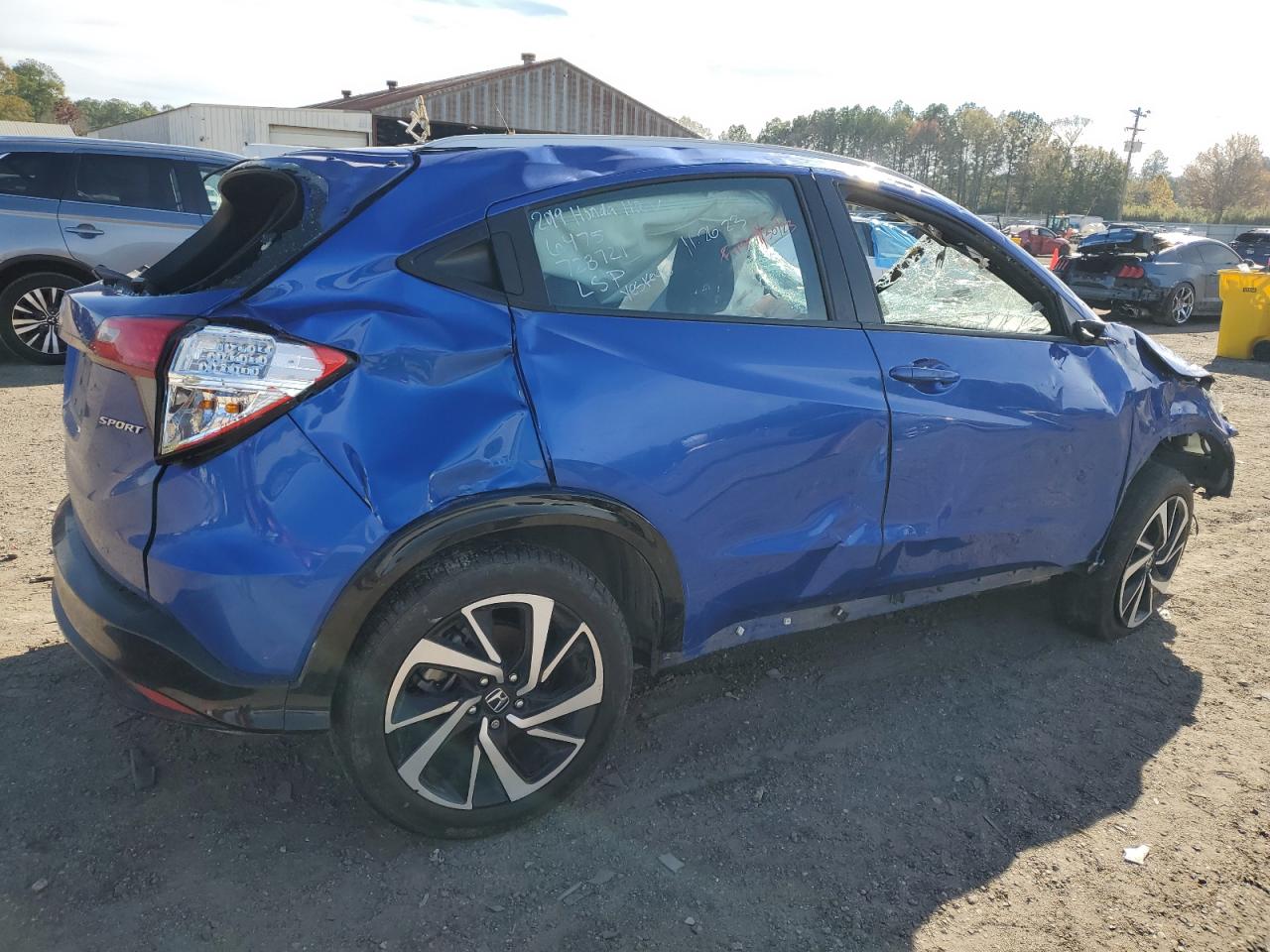 Image 3 of 2019 HONDA HR-V SPORT 2019 with VIN 3CZRU5H13KM728721