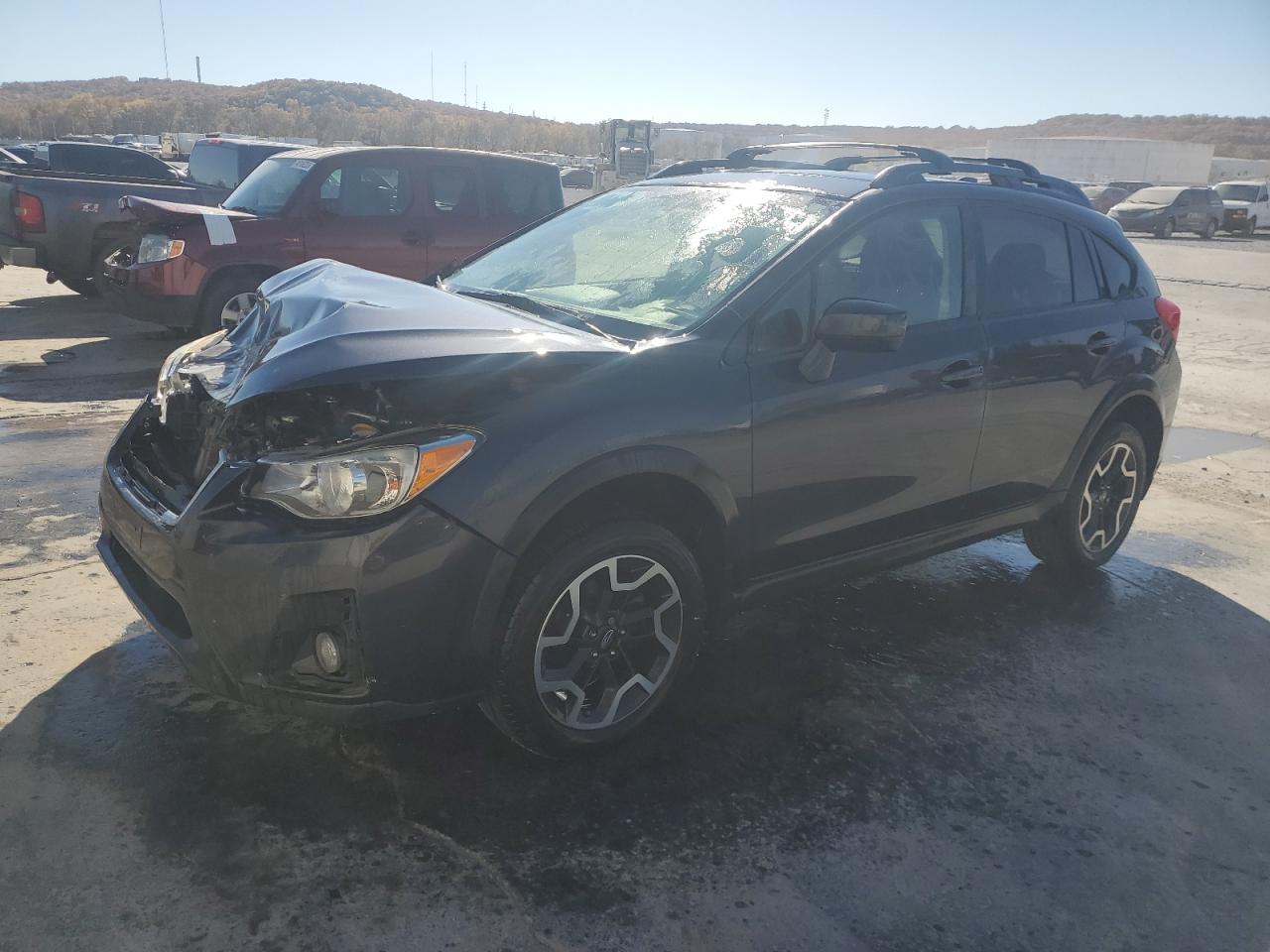 Image 1 of 2017 SUBARU CROSSTREK PREMIUM 2017 with VIN JF2GPADC6HH240639