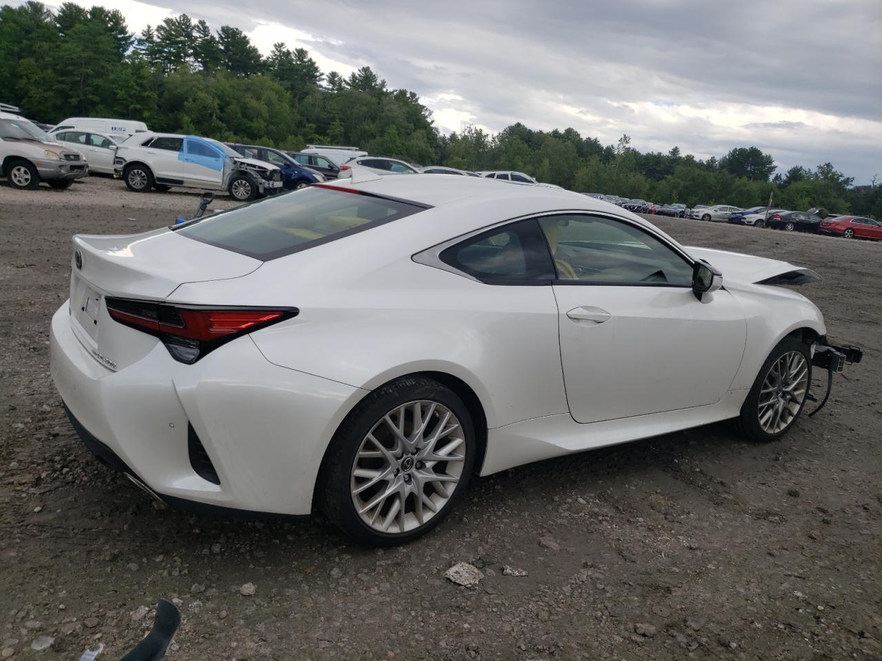 Image 3 of 2021 LEXUS RC 300 BASE 2021 with VIN JTHD85ECXM5006096
