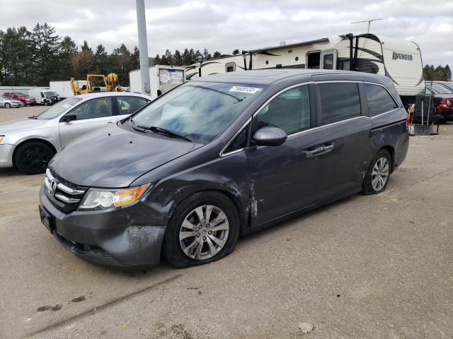 Image 1 of 2017 HONDA ODYSSEY EXL 2017 with VIN 5FNRL5H65HB014736
