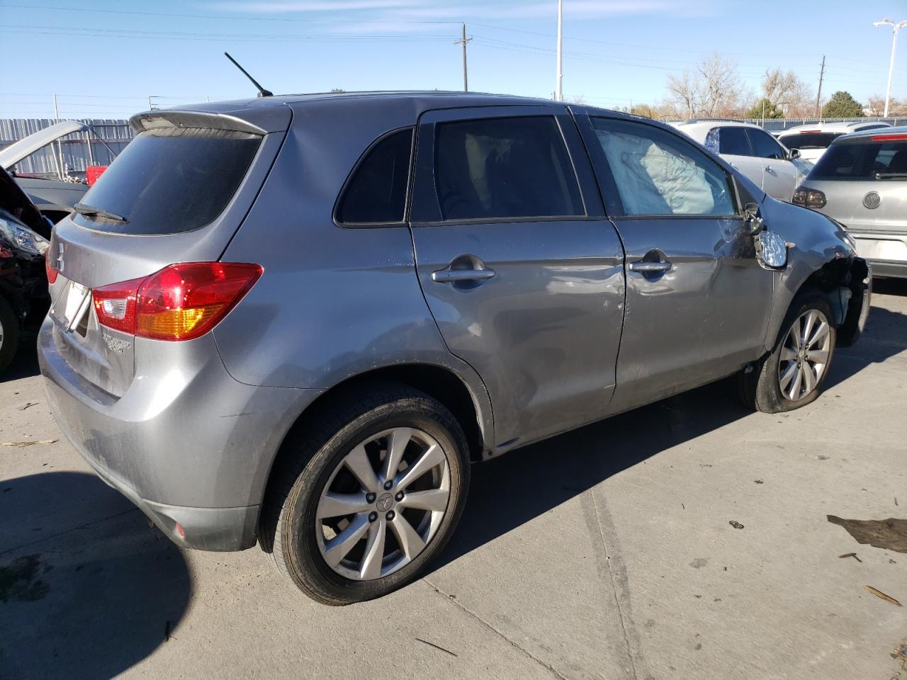 Image 3 of 2014 MITSUBISHI OUTLANDER SPORT ES 2014 with VIN 4A4AP3AU7EE014161