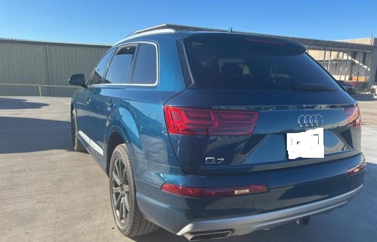 Image 3 of 2019 AUDI Q7 PREMIUM PLUS 2019 with VIN WA1LHAF75KD022789