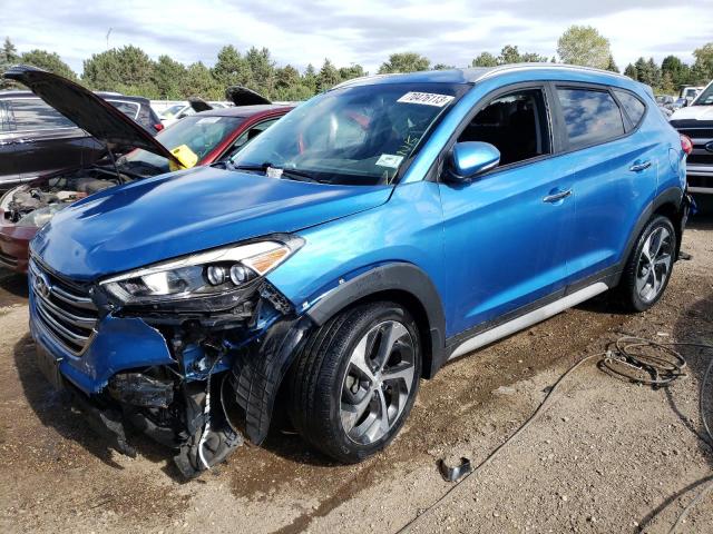 Image 1 of 2017 HYUNDAI TUCSON LIMITED 2017 with VIN KM8J33A22HU521671