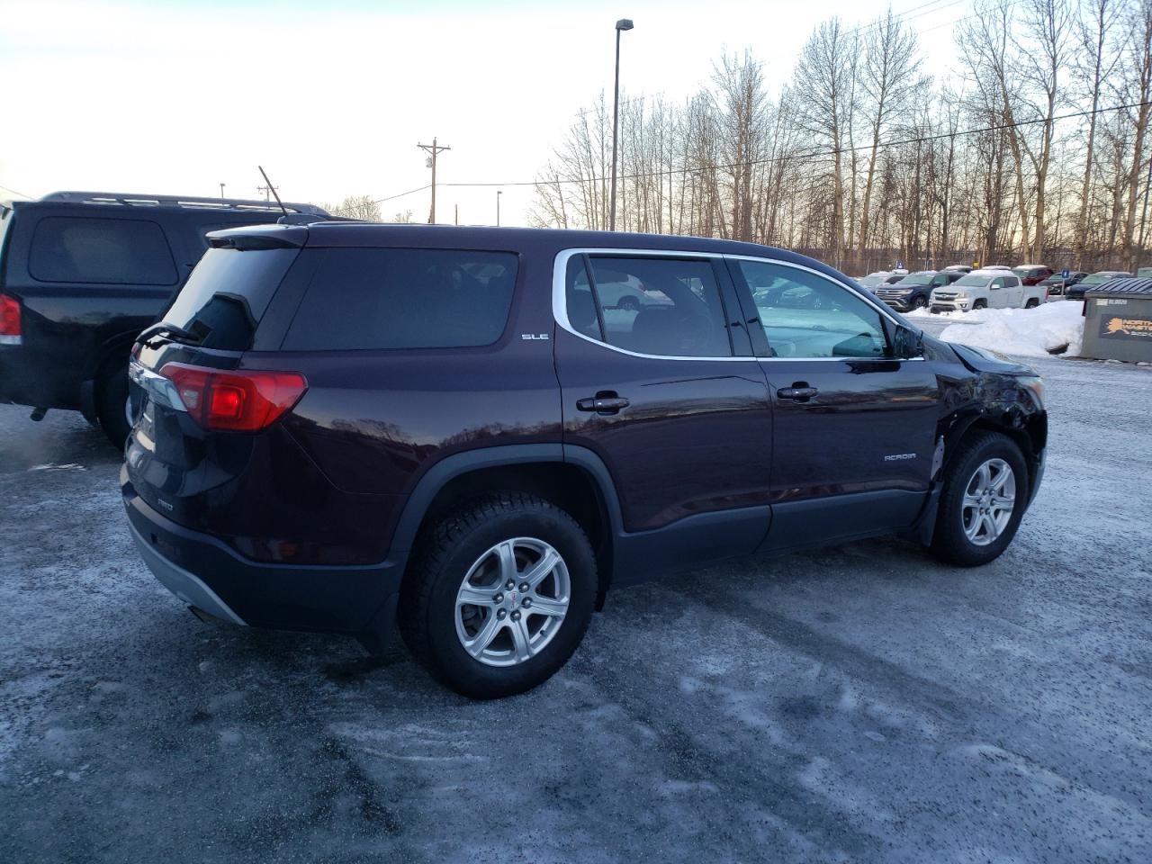 Obraz 3 z 2017 GMC ACADIA SLE 2017 z VIN 1GKKNRLA4HZ186804