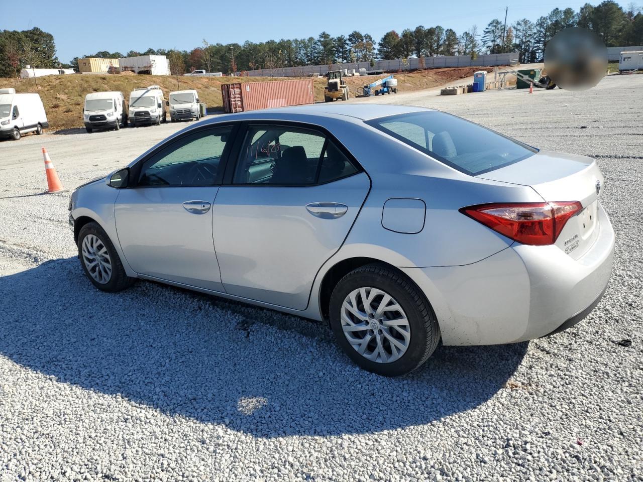 Image 2 of 2019 TOYOTA COROLLA L 2019 with VIN 5YFBURHE6KP931404