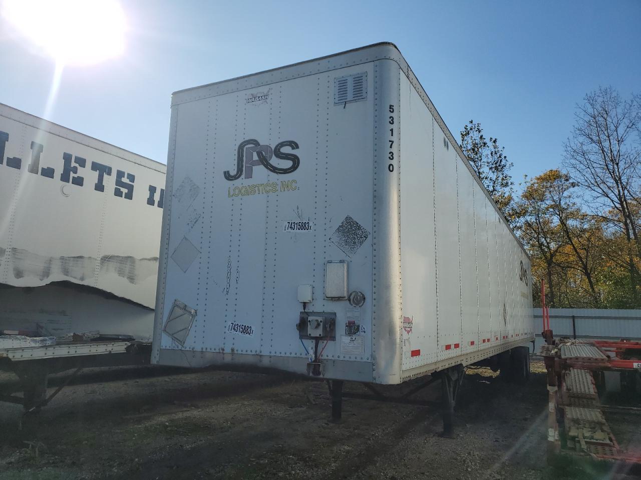 Image 2 of 2013 WABASH                      TRAILER 2013 with VIN 1JJV532D9DL763574