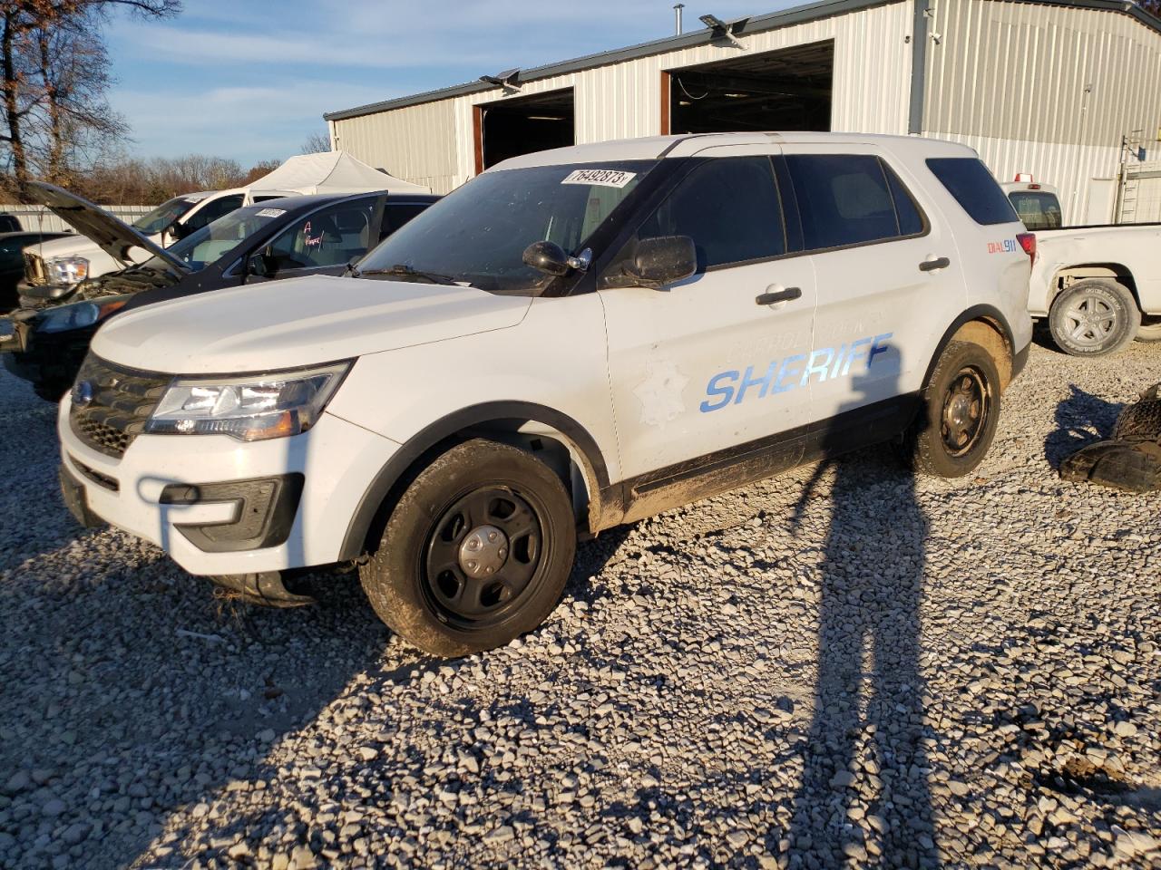 Изображение 1 2018 FORD EXPLORER POLICE INTERCEPTOR 2018 с VIN 1FM5K8AR9JGA46040