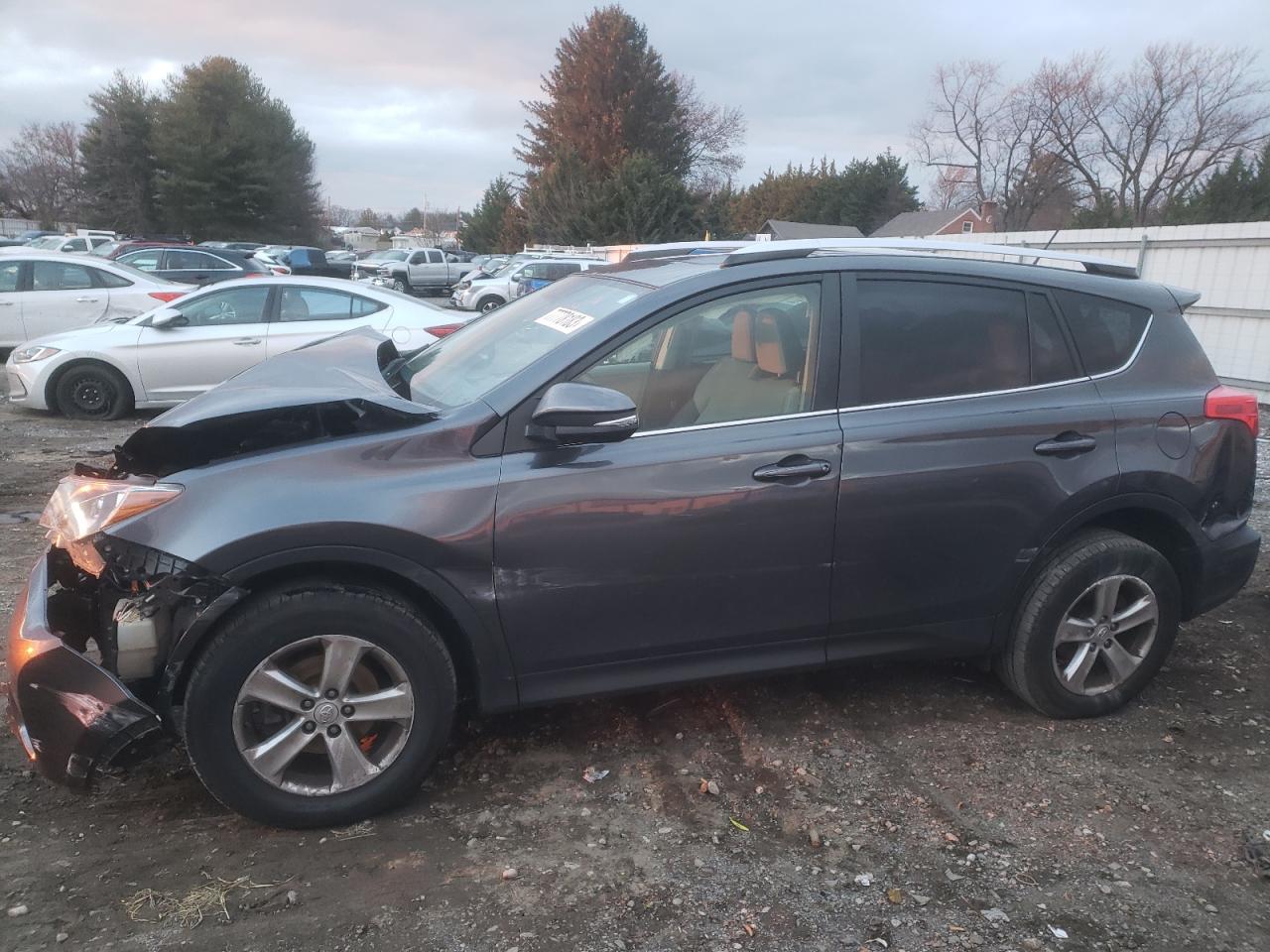 Image 1 of 2013 TOYOTA RAV4 XLE 2013 with VIN JTMRFREV4DD045035