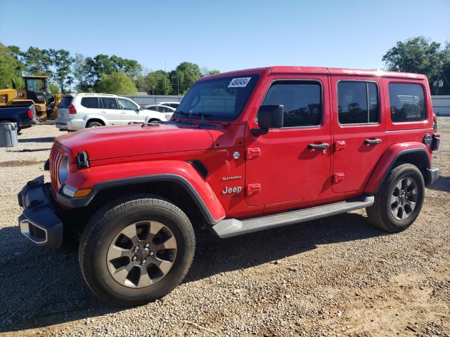 Image 1 of 2018 JEEP WRANGLER UNLIMITED SAHARA 2018 with VIN 1C4HJXEG7JW172846