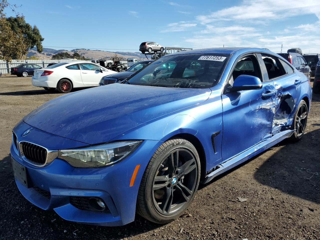 Image 1 of 2019 BMW 430I GRAN COUPE 2019 with VIN WBA4J1C57KBM19060