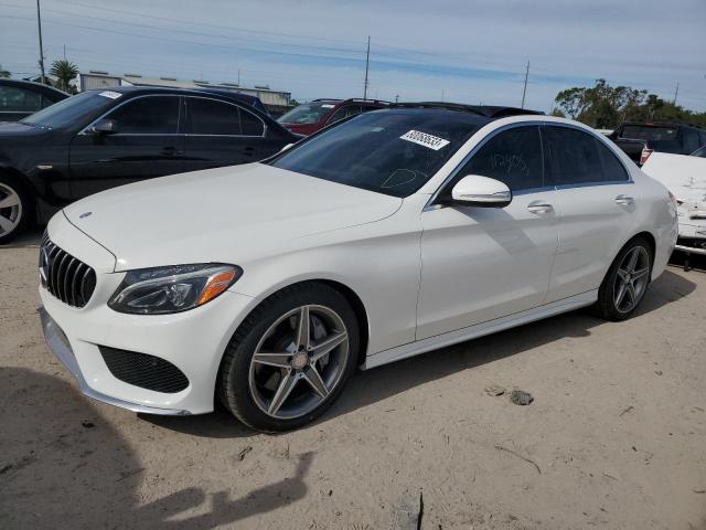 Image 1 of 2015 MERCEDES-BENZ C 400 4MATIC 2015 with VIN 55SWF6GB6FU025528