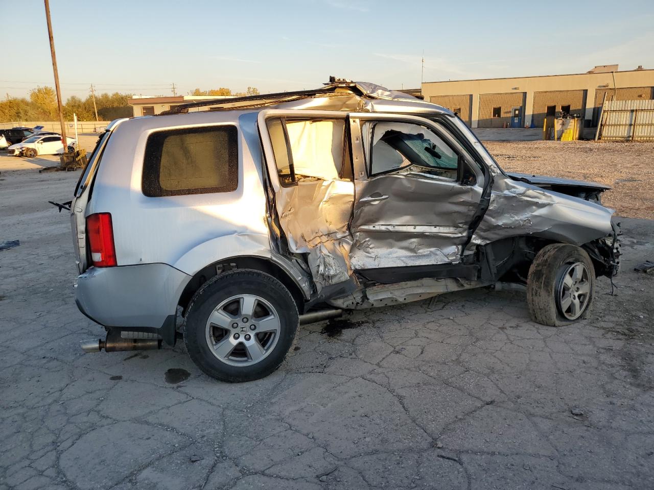 Image 3 of 2011 HONDA PILOT EXL 2011 with VIN 5FNYF4H67BB024009