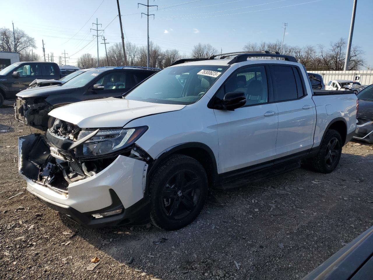 Image 1 of 2023 HONDA RIDGELINE BLACK EDITION 2023 with VIN 5FPYK3F85PB018945