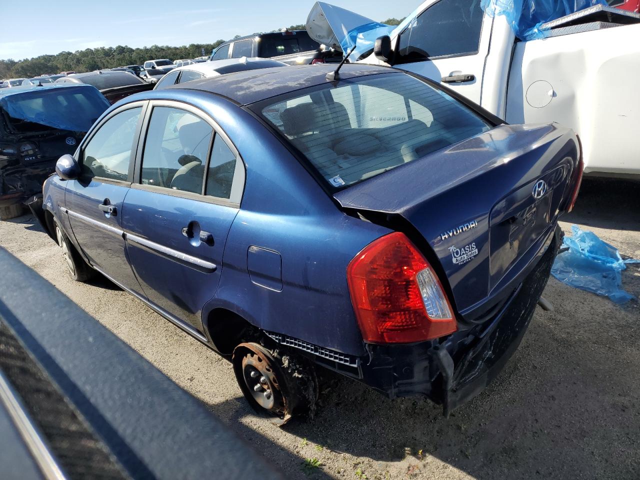 Изображение 3 2009 HYUNDAI ACCENT GLS 2009 с VIN KMHCN46CX9U366170