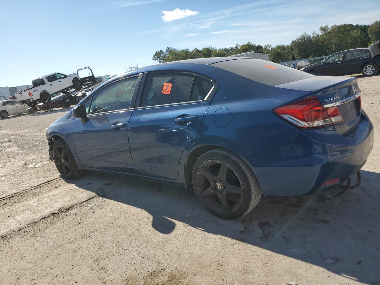 Image 2 of 2014 HONDA CIVIC LX 2014 with VIN 2HGFB2F57EH511633
