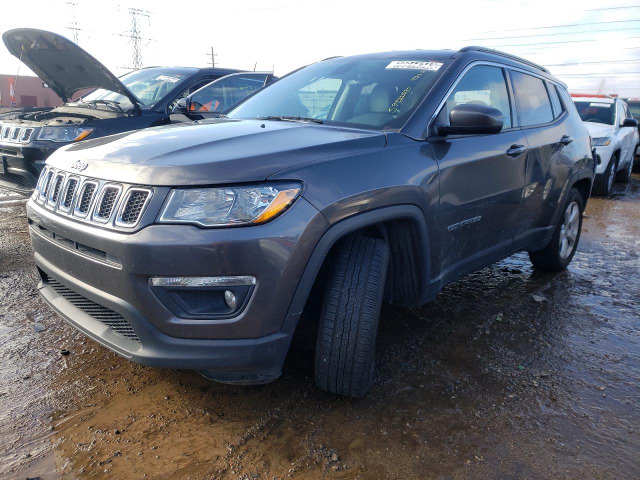 Image 1 of 2018 JEEP COMPASS LATITUDE 2018 with VIN 3C4NJCBB3JT467890