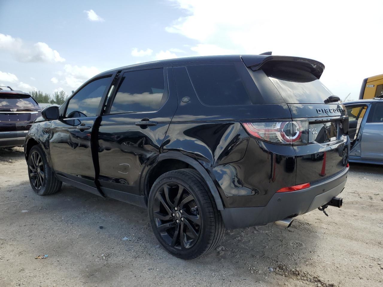 Image 2 of 2017 LAND ROVER DISCOVERY SPORT HSE 2017 with VIN SALCR2BG4HH678507