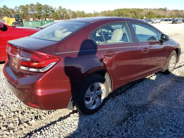 Image 3 of 2013 HONDA CIVIC LX 2013 with VIN 19XFB2F53DE061343