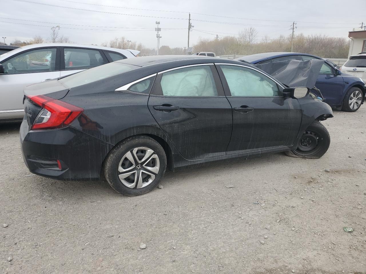 Image 3 of 2018 HONDA CIVIC LX 2018 with VIN 19XFC2F50JE009600