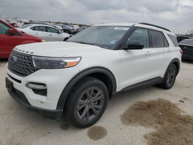 Image 1 of 2021 FORD EXPLORER XLT 2021 with VIN 1FMSK7DH9MGB95178
