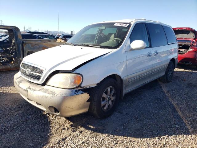 Image 1 of 2005 KIA SEDONA EX 2005 with VIN KNDUP132956696572