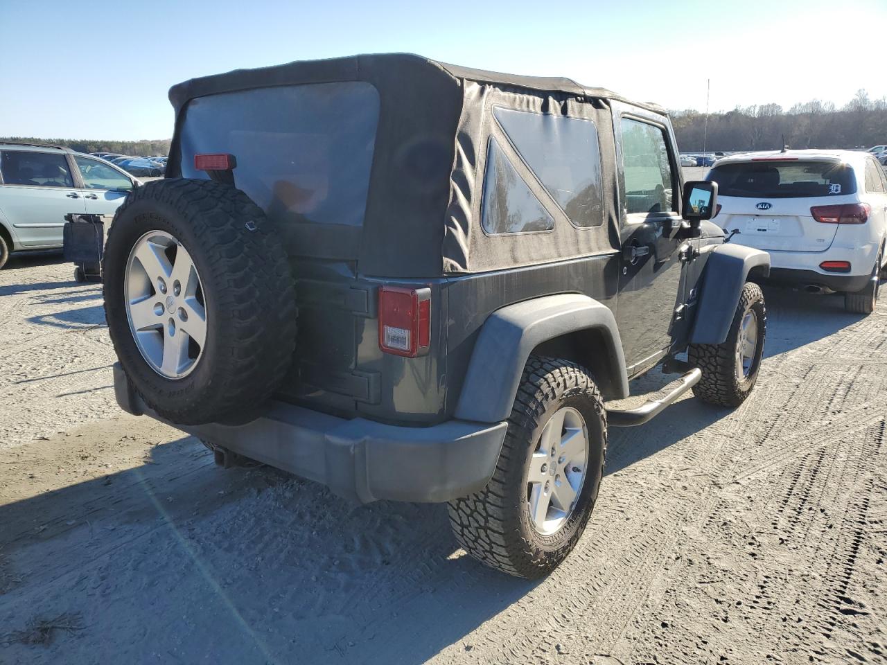 Obraz 3 z 2008 JEEP WRANGLER X 2008 z VIN 1J4FA24138L550299