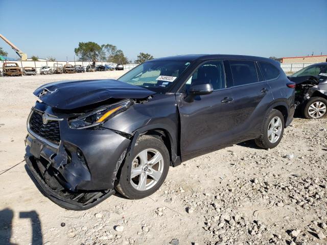 Image 1 of 2021 TOYOTA HIGHLANDER L 2021 with VIN 5TDZZRAH4MS058072