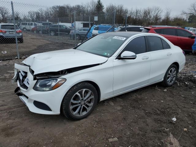 Image 1 of 2016 MERCEDES-BENZ C 300 4MATIC 2016 with VIN WDDWF4KB8GR145006