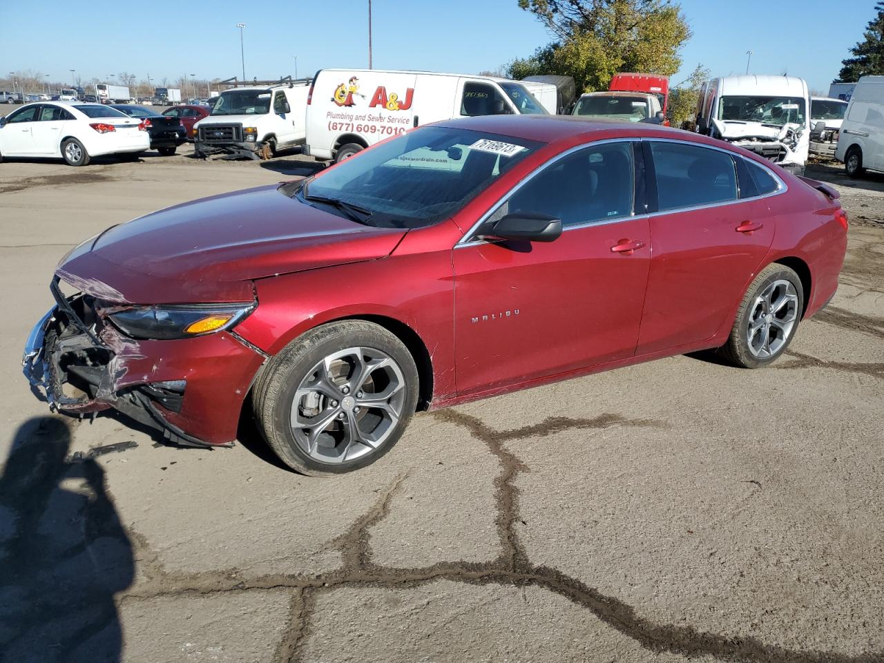 Изображение 1 2019 CHEVROLET MALIBU RS 2019 с VIN 1G1ZG5ST9KF181051