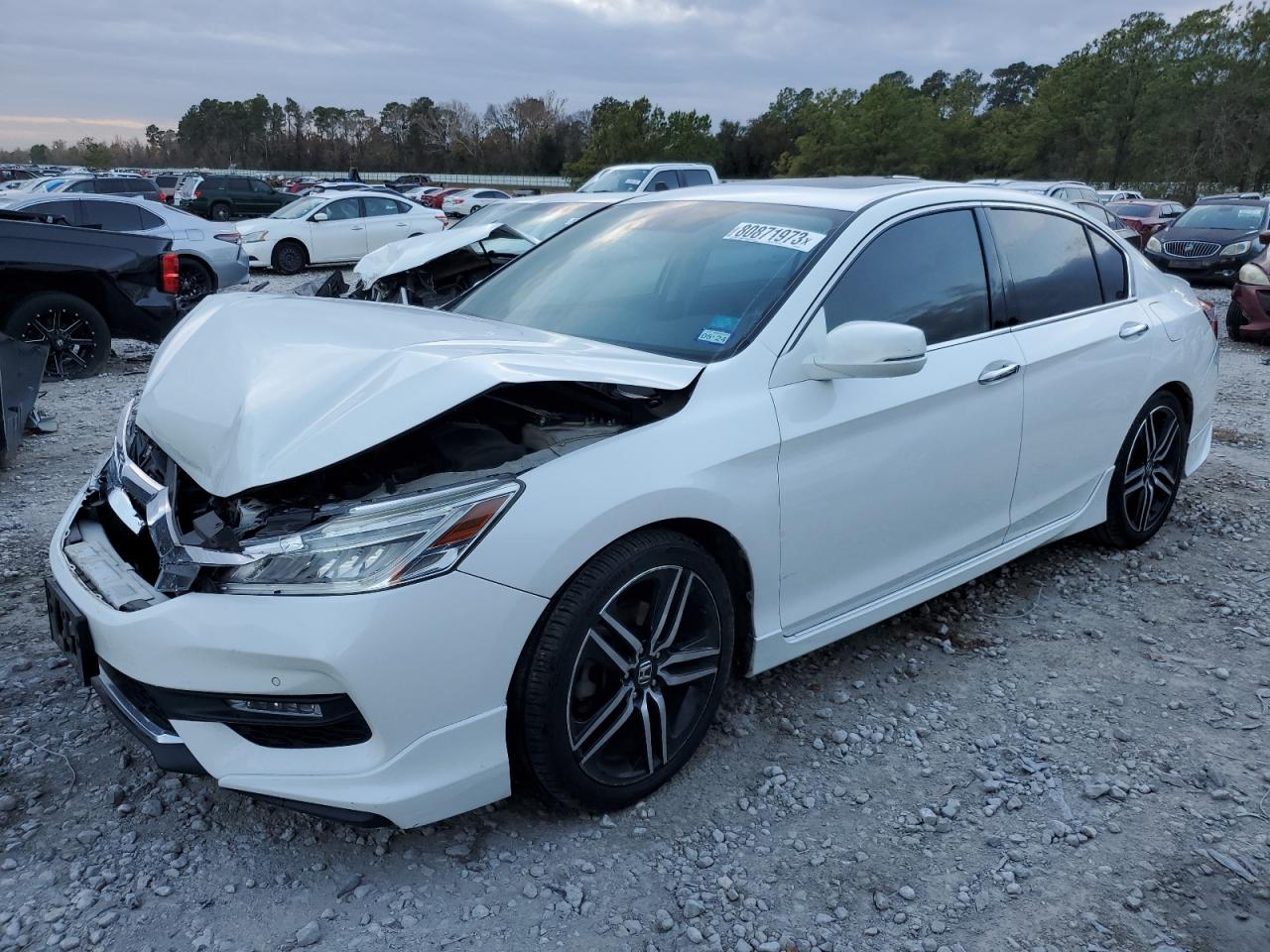 Image 1 of 2016 HONDA ACCORD TOURING 2016 with VIN 1HGCR3F95GA022107