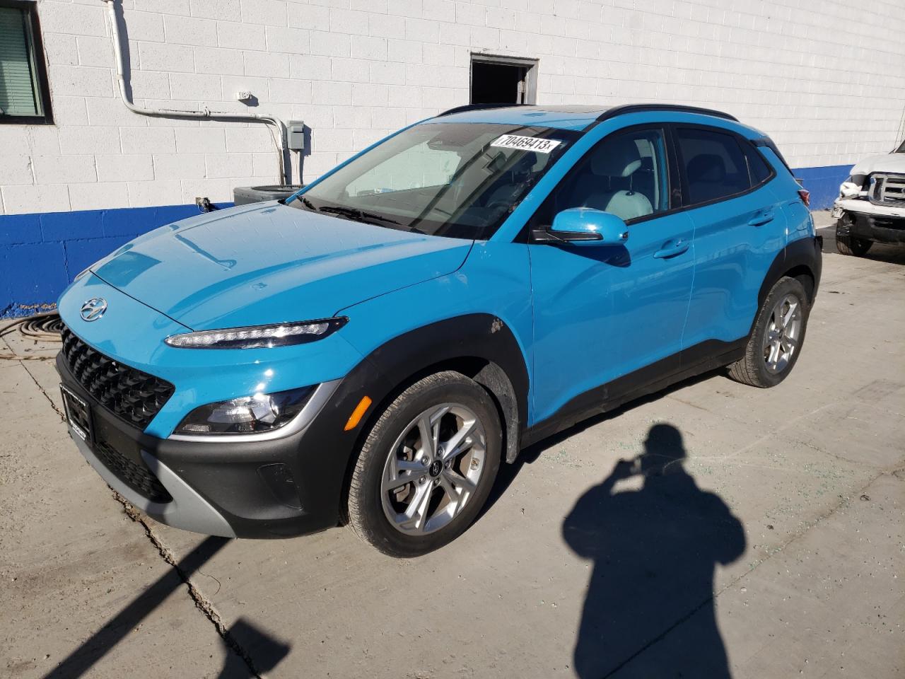 Obraz 1 z 2022 HYUNDAI KONA SEL 2022 z VIN KM8K3CAB3NU904244