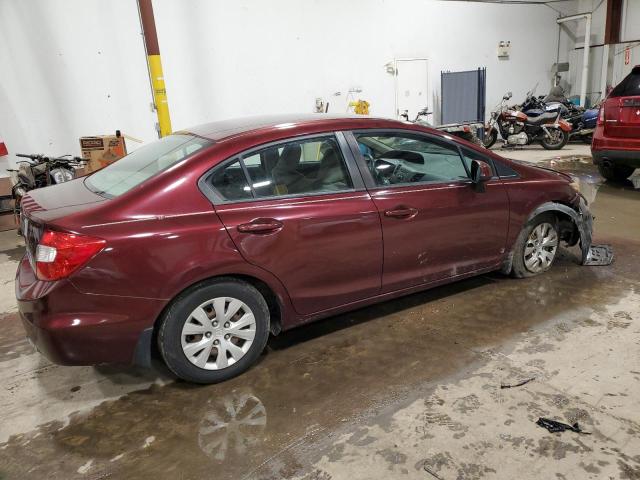 Obraz 3 z 2012 HONDA CIVIC LX 2012 z VIN 19XFB2F57CE369274