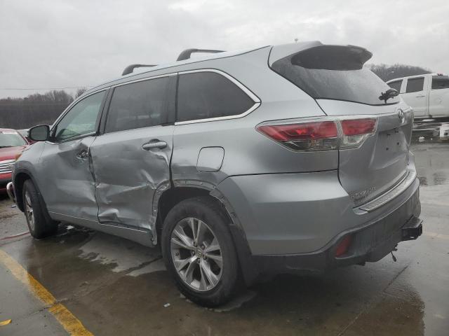Image 2 of 2015 TOYOTA HIGHLANDER XLE 2015 with VIN 5TDJKRFH2FS190342