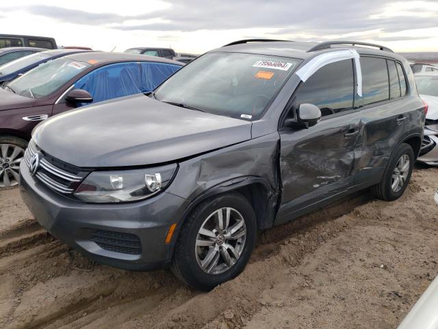 Image 1 of 2017 VOLKSWAGEN TIGUAN S 2017 with VIN WVGAV7AX6HK030948